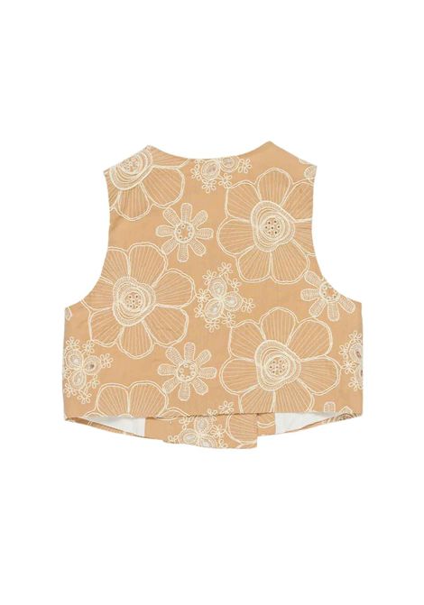 Gilet con fiori Lù-Lù BY MISS GRANT | LL4192MAND